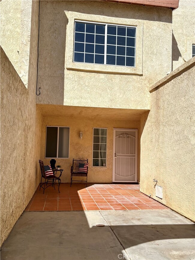 Front gated patio