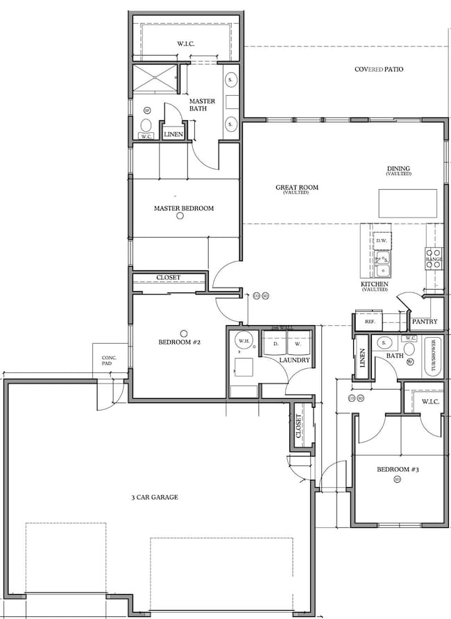 View of floor plan / room layout