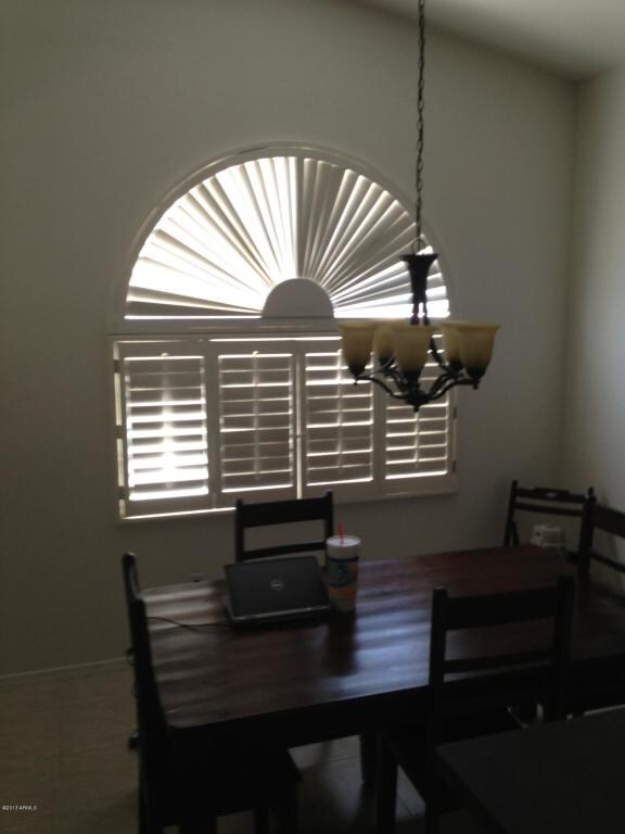 Dining area overlooking the POOL