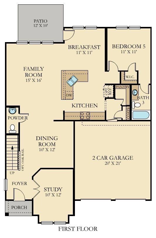 Fulton 1st floor