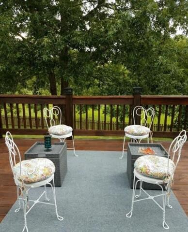 Private deck off master bedroom
