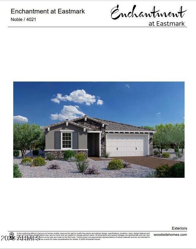 lot 107 Exterior elevation C