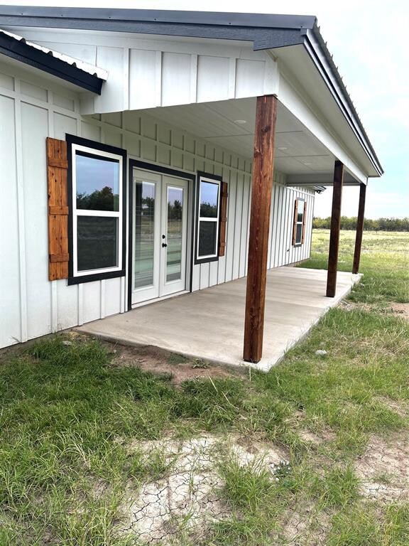 8x30 back porch, set out in the morning and watch the sun come up drinking you coffee and enjoy the quite.