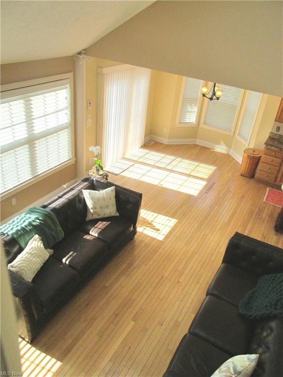 Great Room view from above loft area