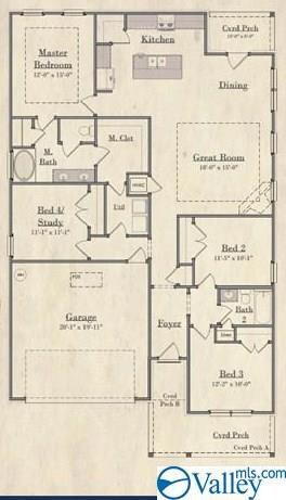 Artist Rendering of Elevation B