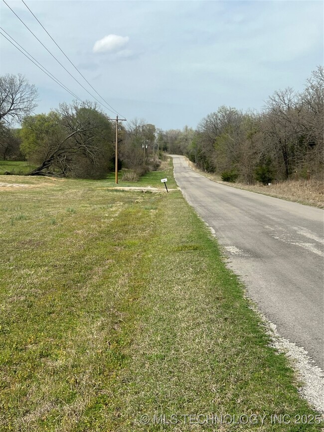 Looking north