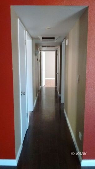 Hallway to master bedroom