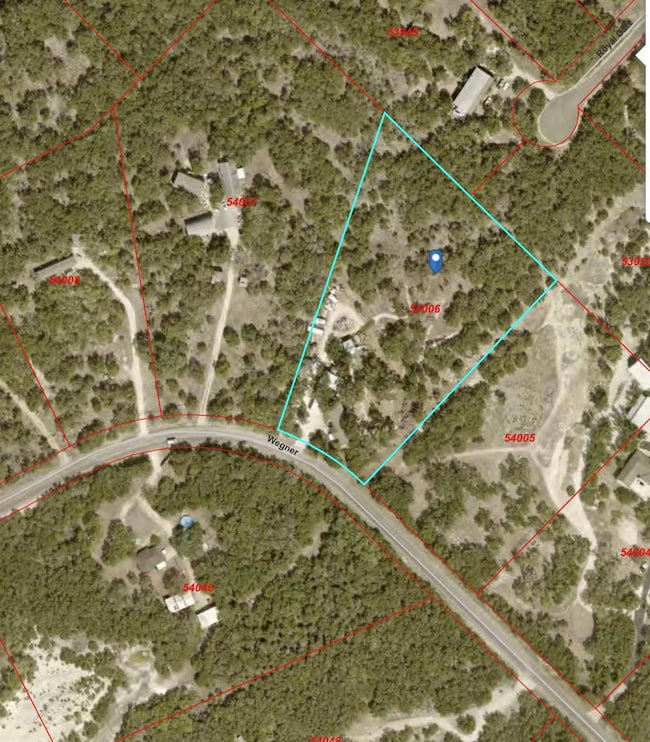 Map / location featuring property parcel outlined