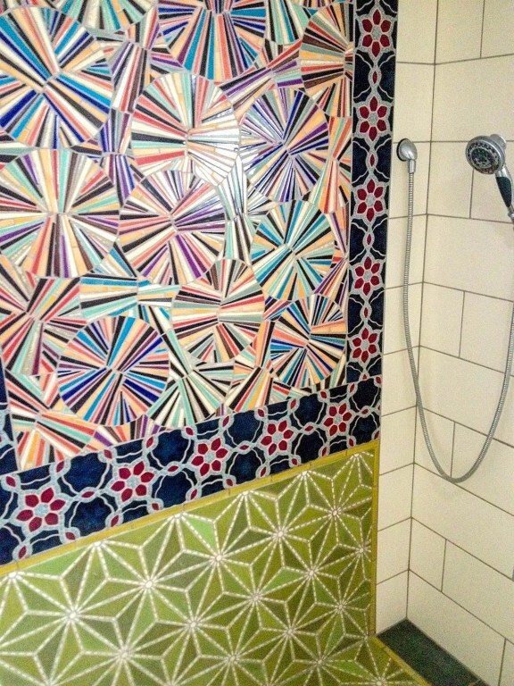 SHOWER TILE DETAIL