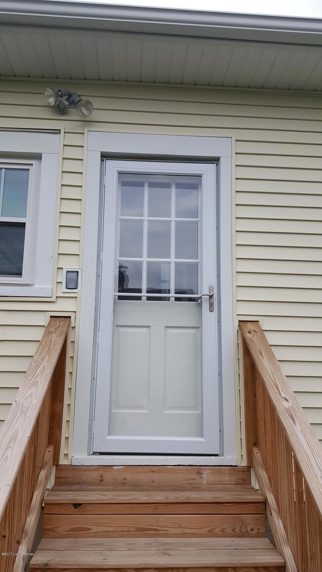 New back door
