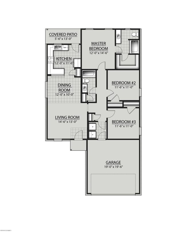 Croydon A-B III - Floor Plan