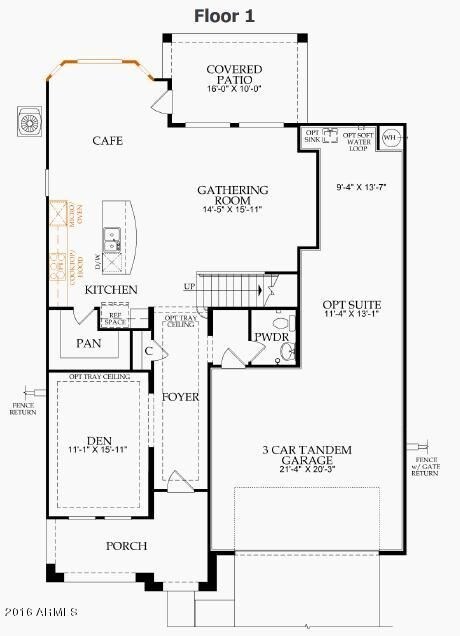 FLOOR PLAN 1ST FLOOR