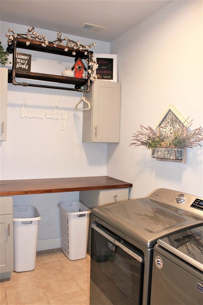 Main level laundry