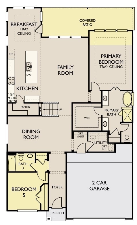 Actual progress of your home.