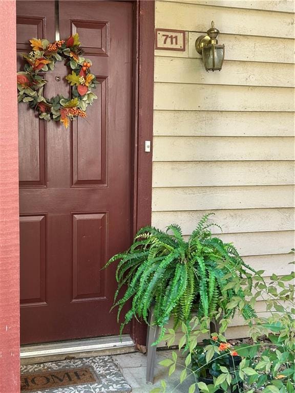 View of property entrance