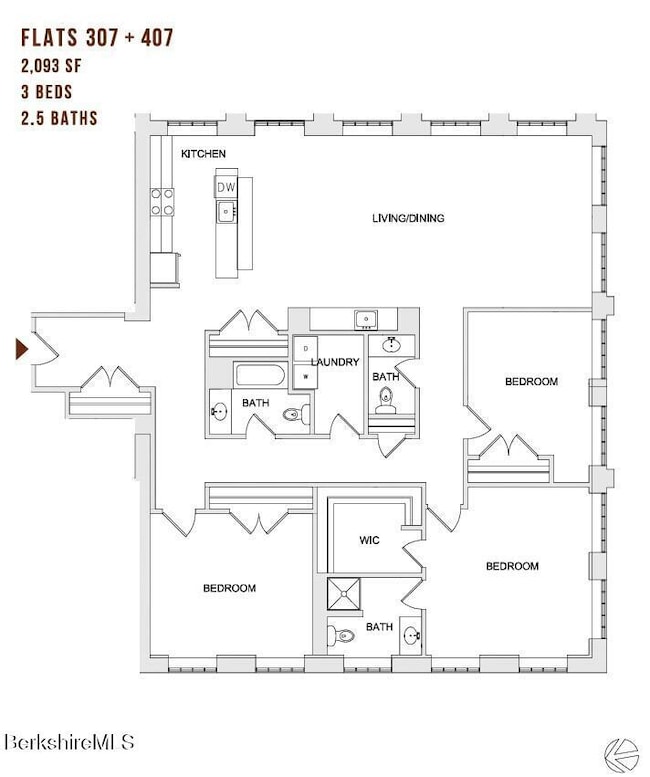 407 Floorplan MLS