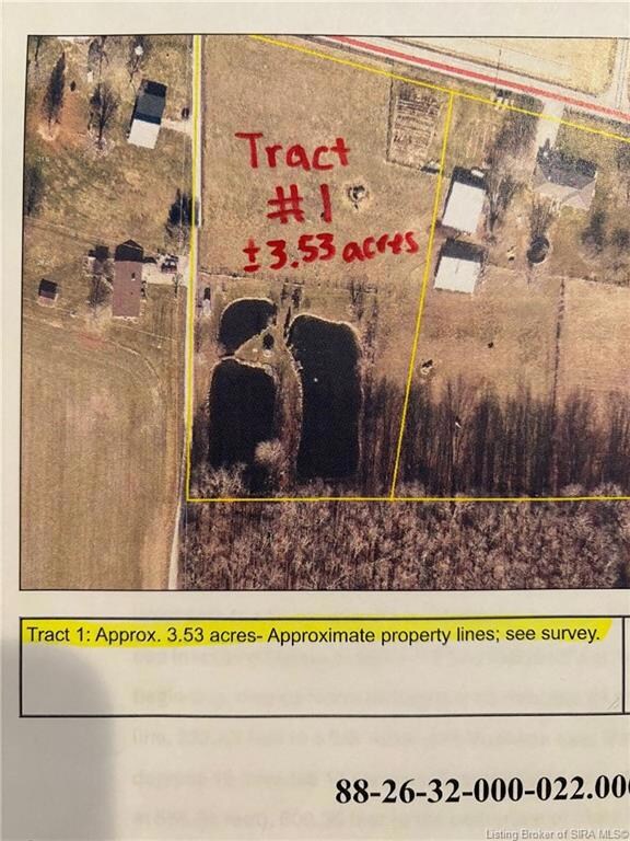 Aerial giving you an idea of how the property lays
