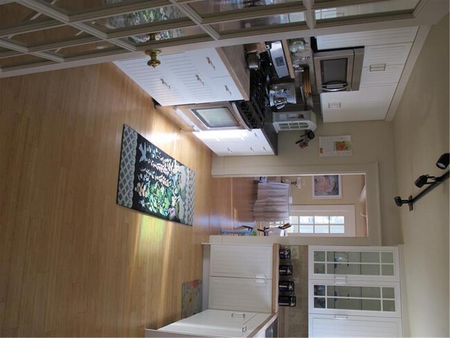 New Ikea kitchen with butcher block...