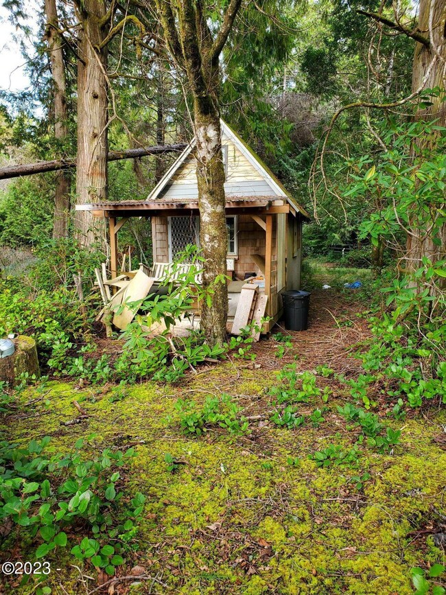 Front of Shed