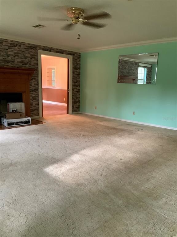 Standing at front door
