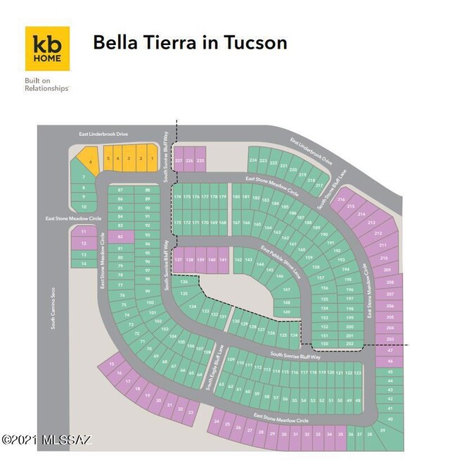 Bella Tierra Map