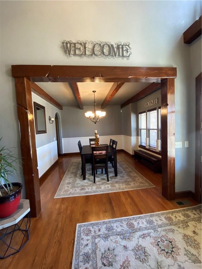 Spacious formal dining room
