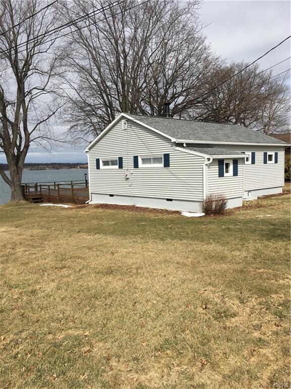Road side of cottage