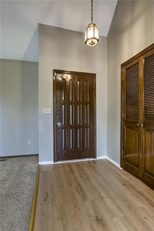Main entrance door.