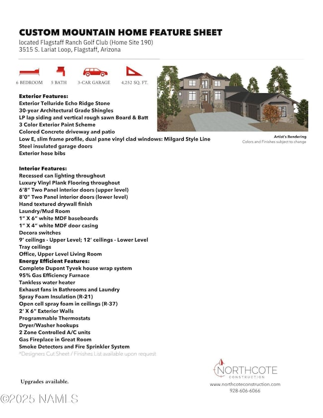FR190 Spec Sheet 0525