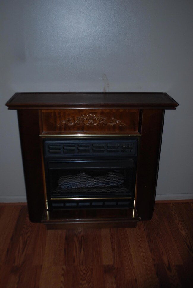 Fireplace in living room
