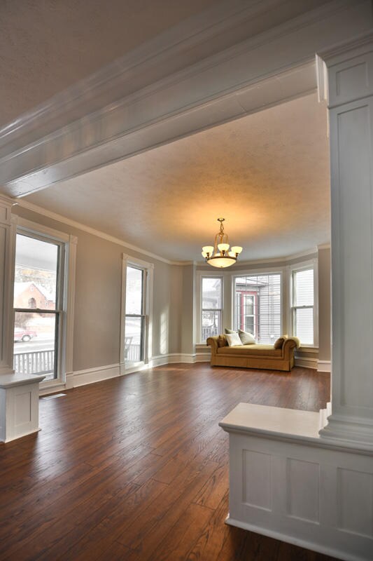 New wood floor