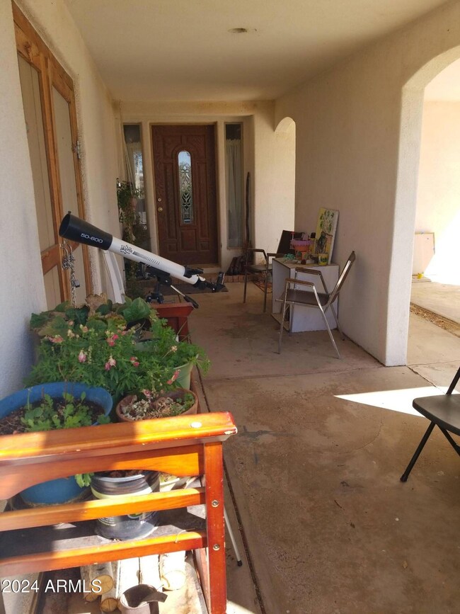 Patio entrance