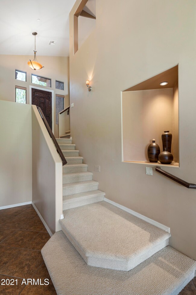 Staircase to main floor