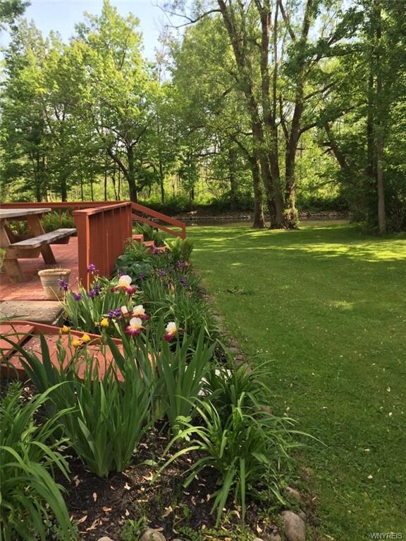 Enjoy the perennial gardens