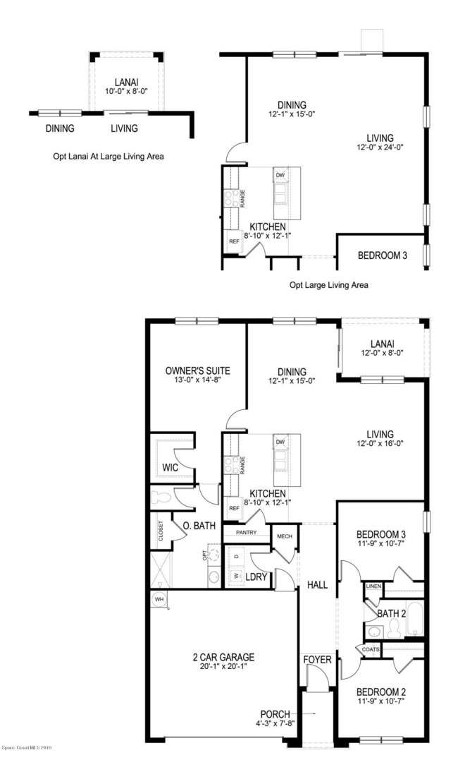 The Aria - floor plan - East, FL