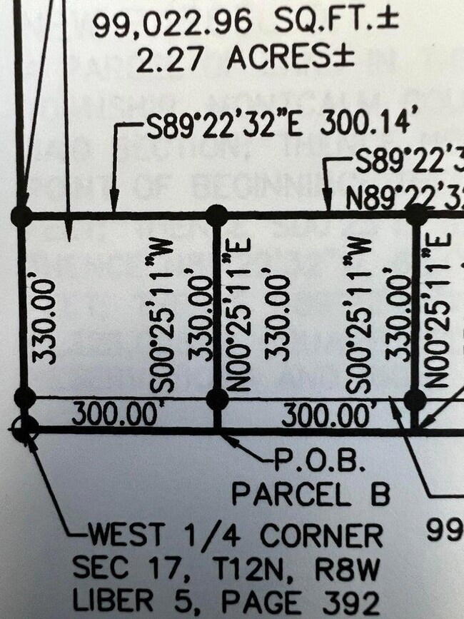 survery 10916 howard city edmore rd