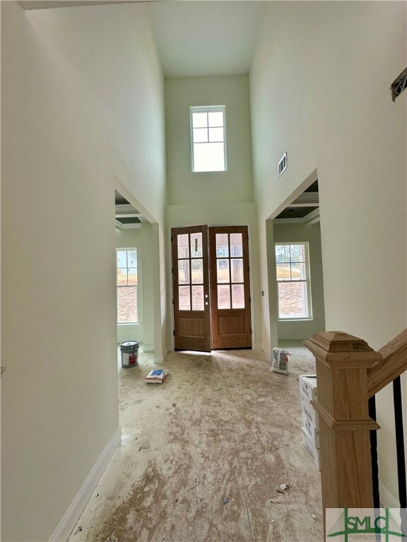 2 story foyer