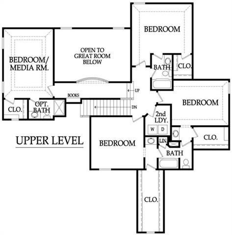 Spacious secondary bedrooms with a huge media/play