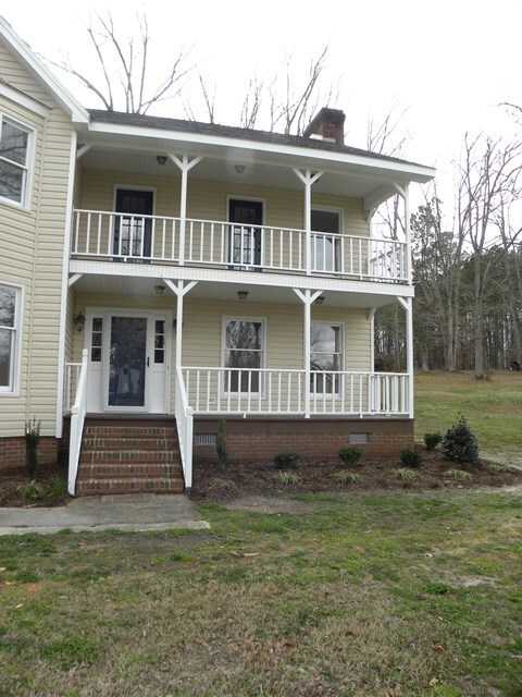 1st and 2nd story porches