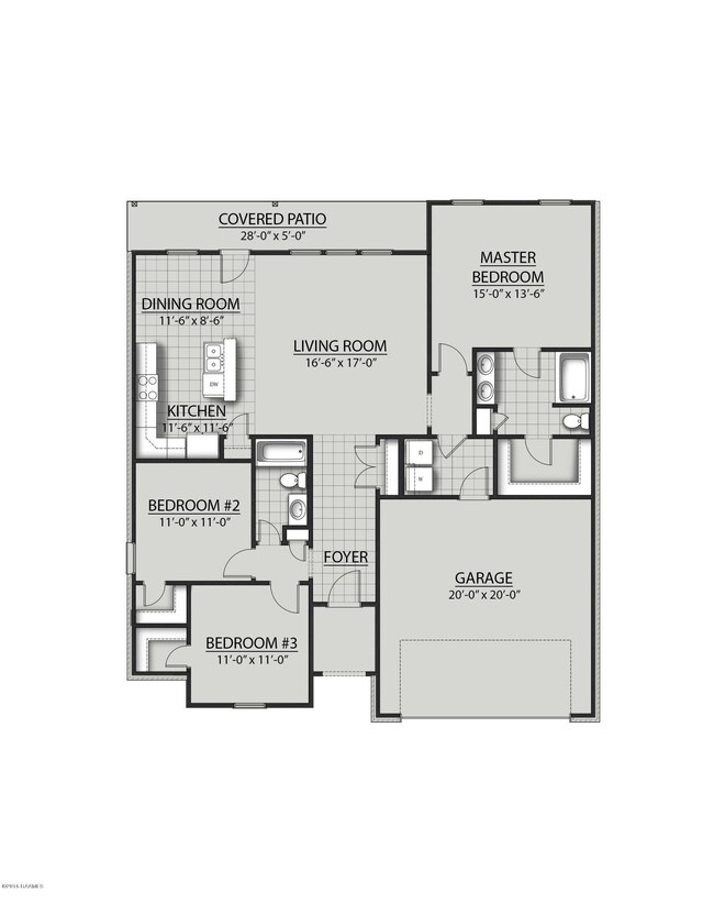 Hillsborough B II - Floor Plan