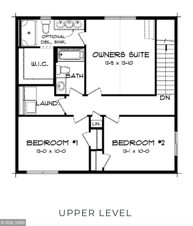 Upper Level Floor Plan