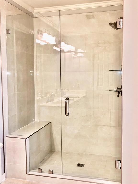 New Walk in shower in master bath