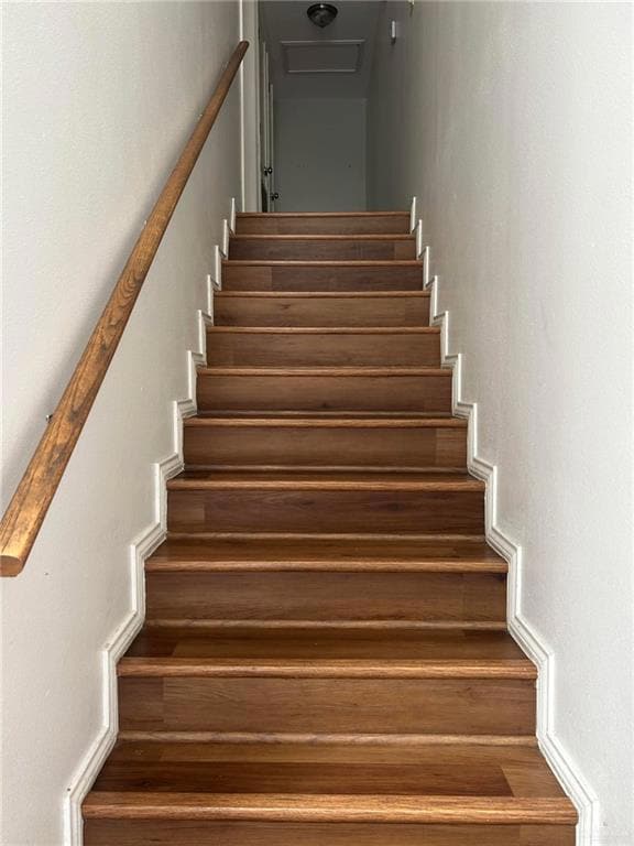 View of stairs
