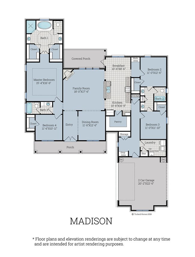 Madison Floorplan