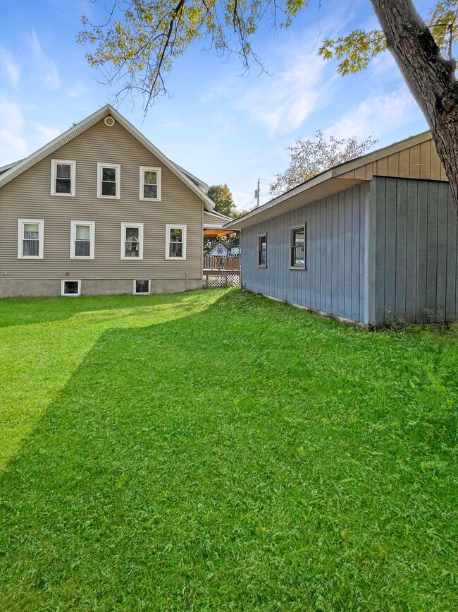 Exterior back yard