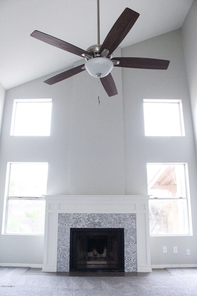 Vaulted ceiling