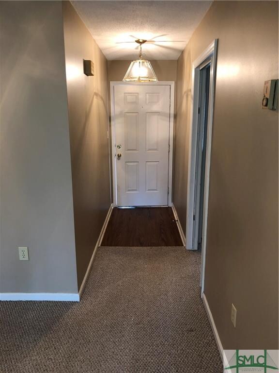 Inside view of the front entrance.
