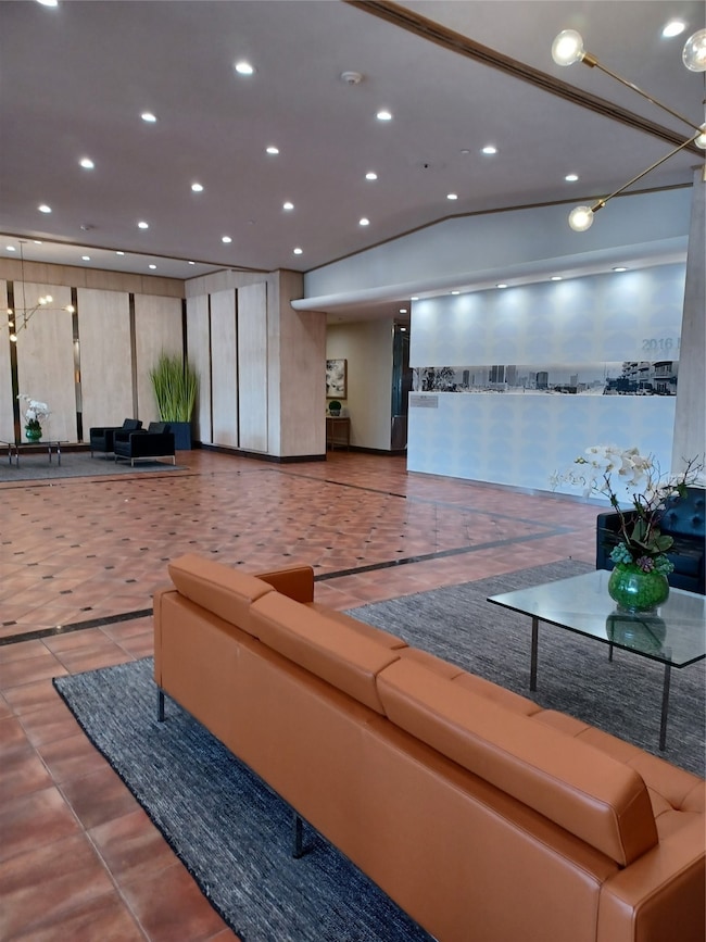 The beautiful and spacious lobby.  The first inter