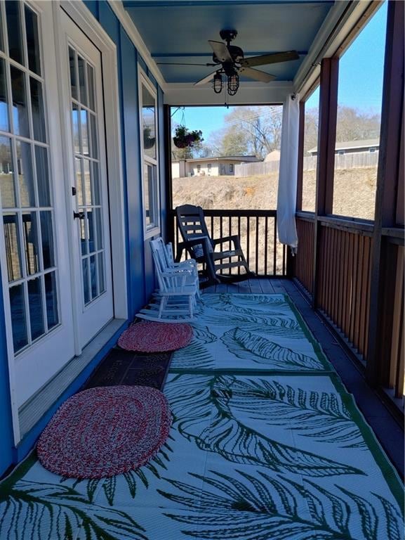 2nd Floor Front Porch outside of Master Bedroom