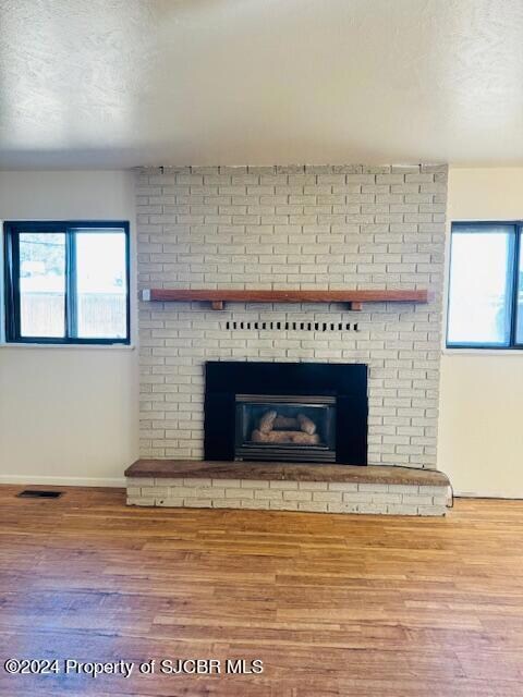 Gas Fireplace in Living Space